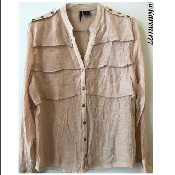 new directions Tops - Just In🔸New Directions Feminine Tan Top🔸